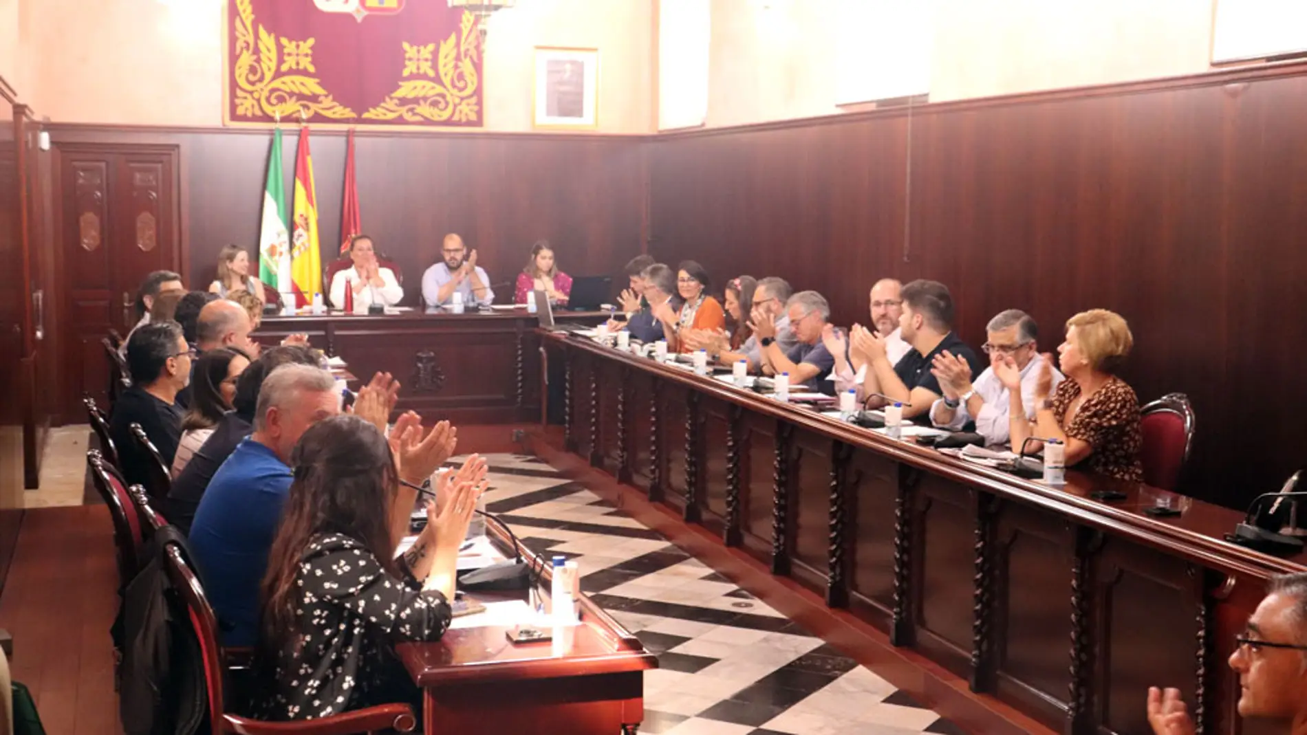 Imagen del Pleno de Puerto Real celebrado hoy