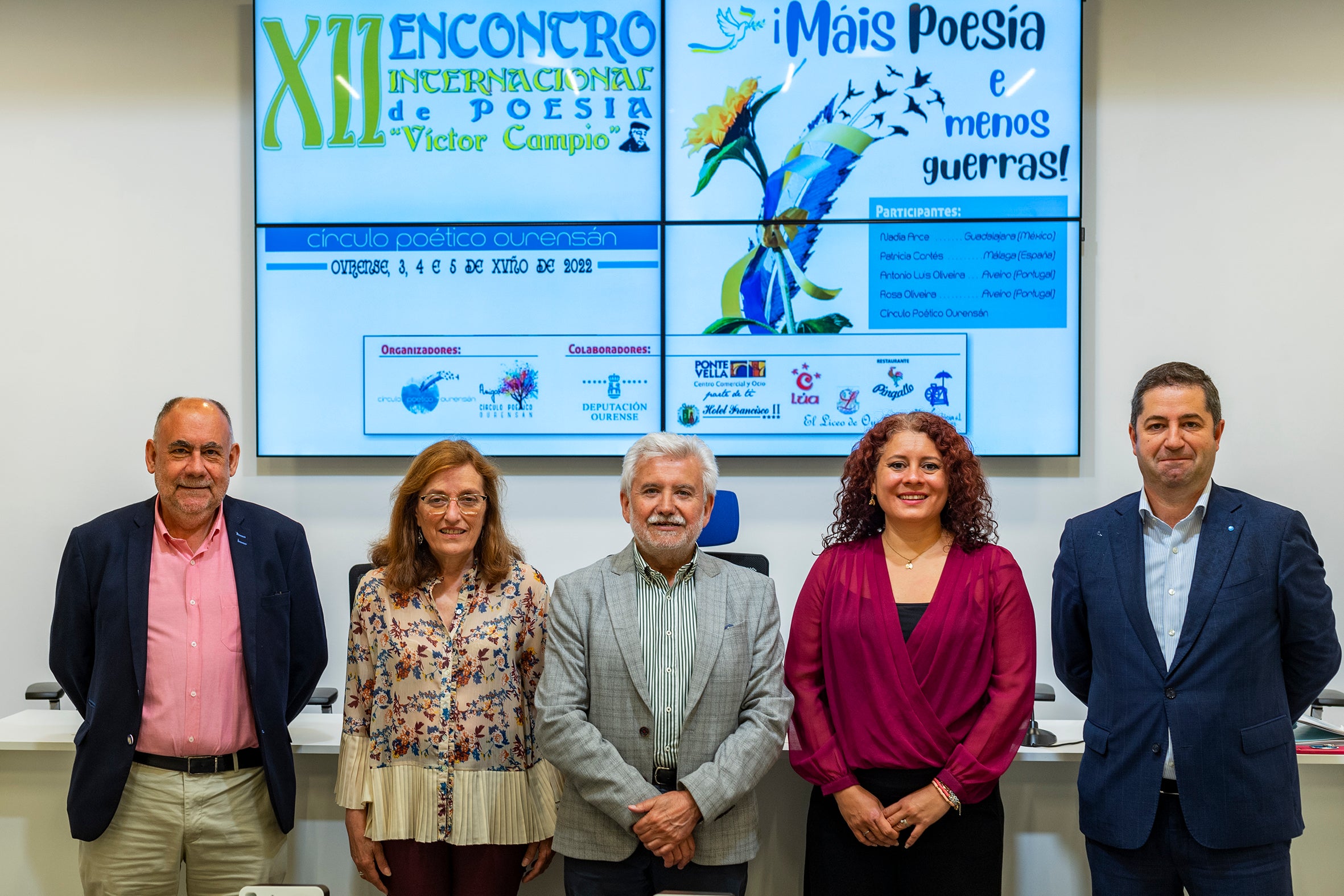 A Deputación colabora no XII Encontro Internacional de Poesía “Víctor Campio” A Deputación colabora no XII Encontro Internacional de Poesía “Víctor Campio”