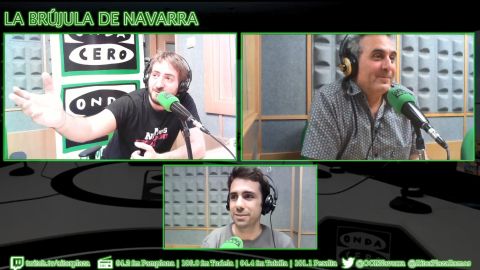 I&ntilde;aki Andradas, Carlos Rodr&iacute;guez y Aitor Plaza
