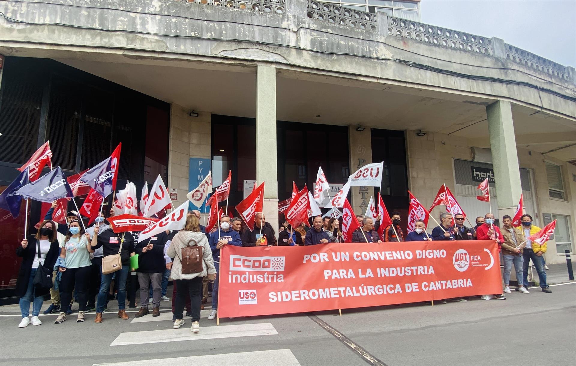 20.000 trabajadores del metal, a la huelga indefinida 20.000 trabajadores del metal, a la huelga indefinida