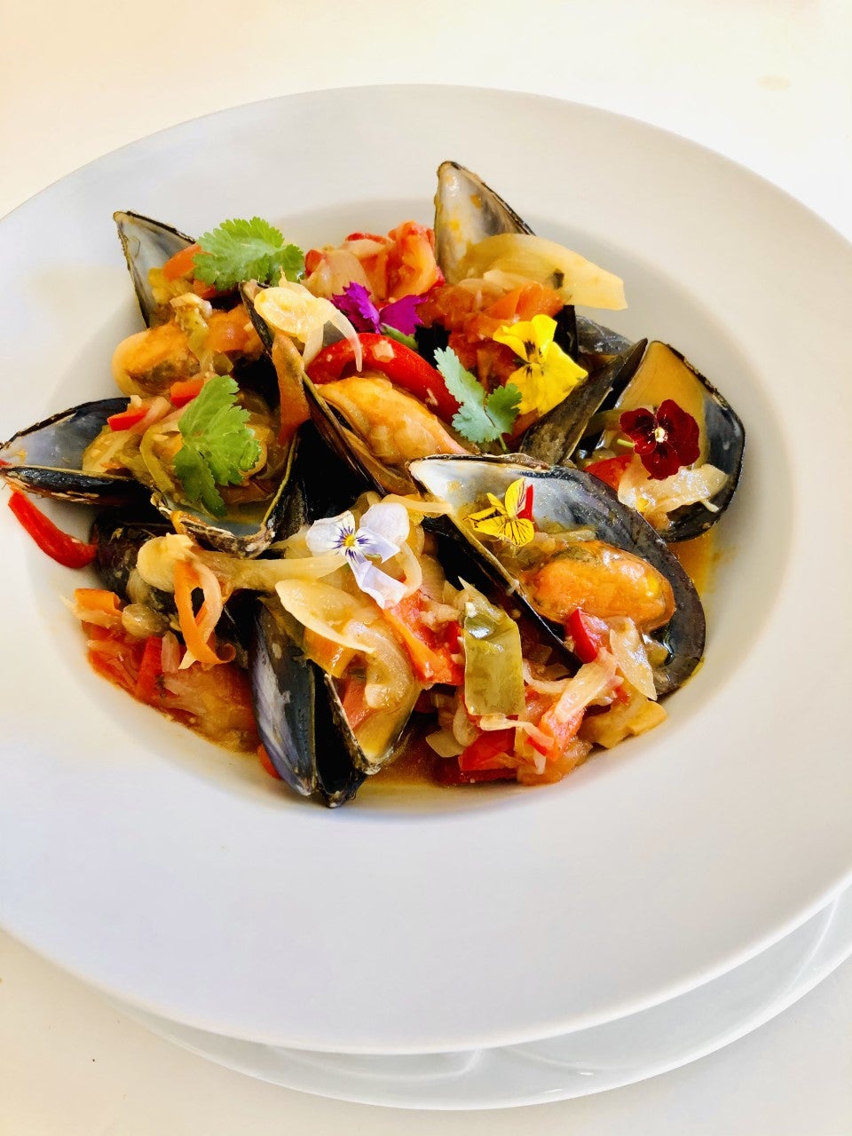 Mejillones estofados Mejillones estofados
