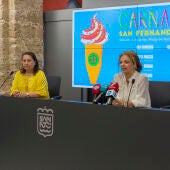 Mar Suarez en rueda de prensa