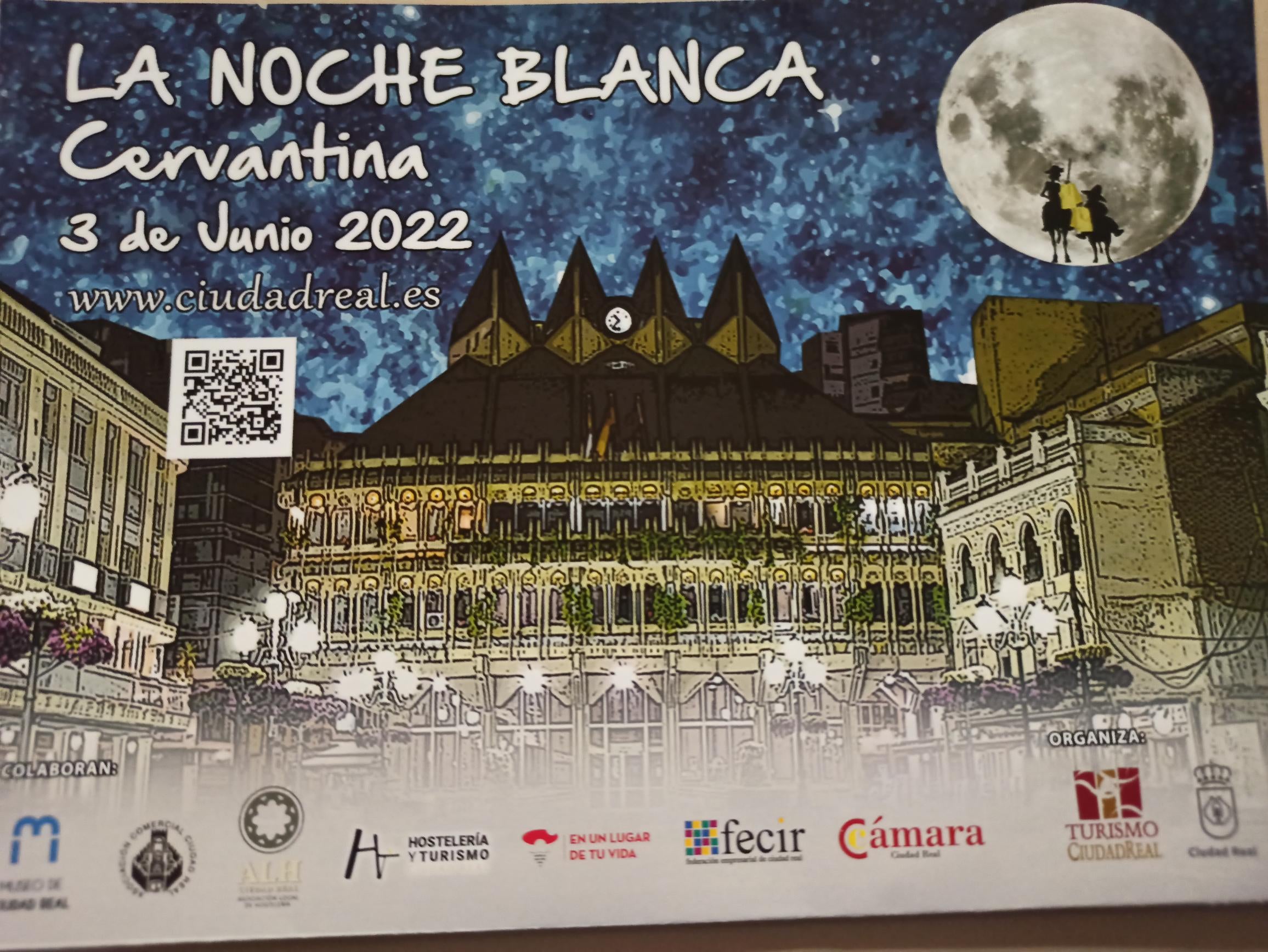 Este viernes 3 de junio se celebrará en Ciudad Real La Noche Blanca Cervantina Este viernes 3 de junio se celebrará en Ciudad Real La Noche Blanca Cervantina