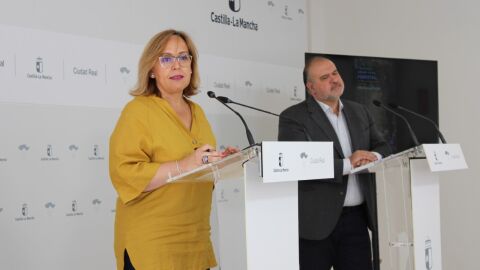 Carmen Olmedo y Fausto Marín