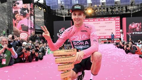 Jai Hindley, ganador del Giro de Italia 2022.