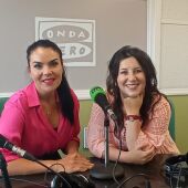 Inés Borrego, directora de Onda Cero Marbella y Esther Ráez, responsable de comunicación de Cudeca