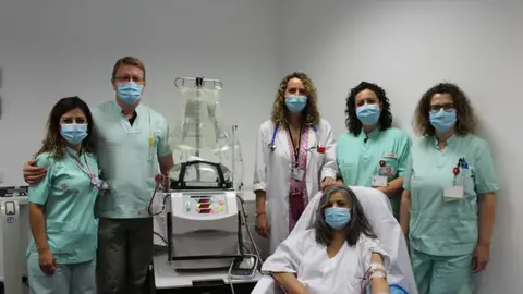 El Hospital Universitario del Vinalopó de Elche implanta la hemodiálisis a domicilio.
