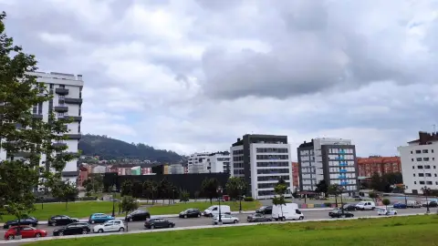 Una imagen del barrio de La Corredoria en Oviedo