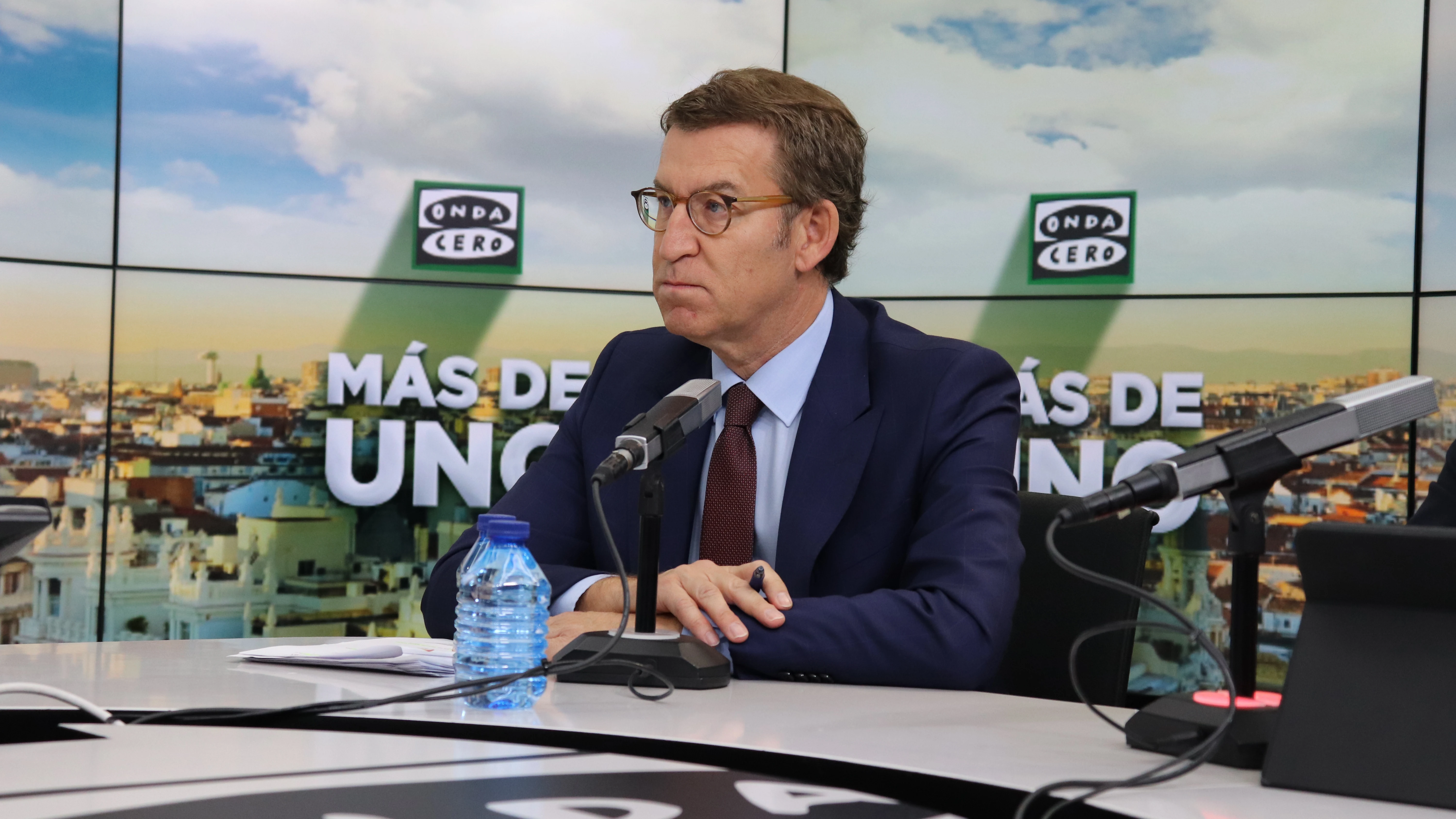 Alberto Núñez Feijóo en 'Más de uno' Alberto Núñez Feijóo en 'Más de uno'