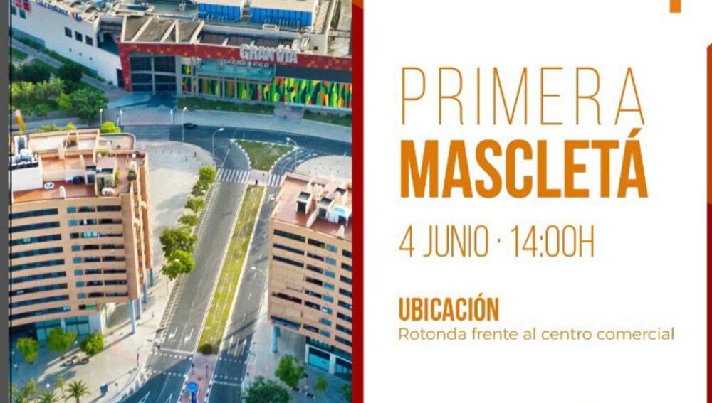 Primera mascletá previa Primera mascletá previa