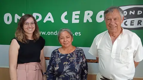 Patricia Amorós, Gabriela Rentería y Fernando Vargas Patricia Amorós, Gabriela Rentería y Fernando Vargas