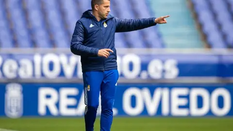 Jaime Álvarez, entrenador del Vetusta Jaime Álvarez, entrenador del Vetusta
