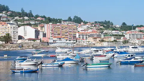 Imagen del puerto de Sanxenxo Imagen del puerto de Sanxenxo