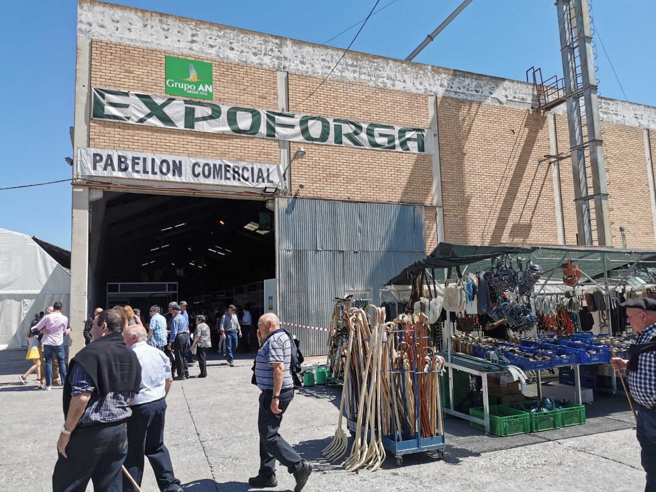 Expoforga abre sus puertas en Puente la Reina Expoforga abre sus puertas en Puente la Reina