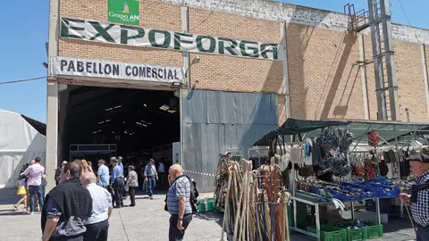 Expoforga abre sus puertas en Puente la Reina