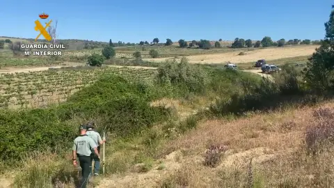 La Guardia Civil continúa con la búsqueda de Roberto García en Casarrubios del Monte (Toledo)