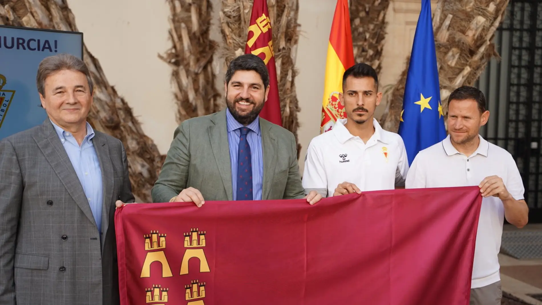 López Miras recibe al recién ascendido Real Murcia 