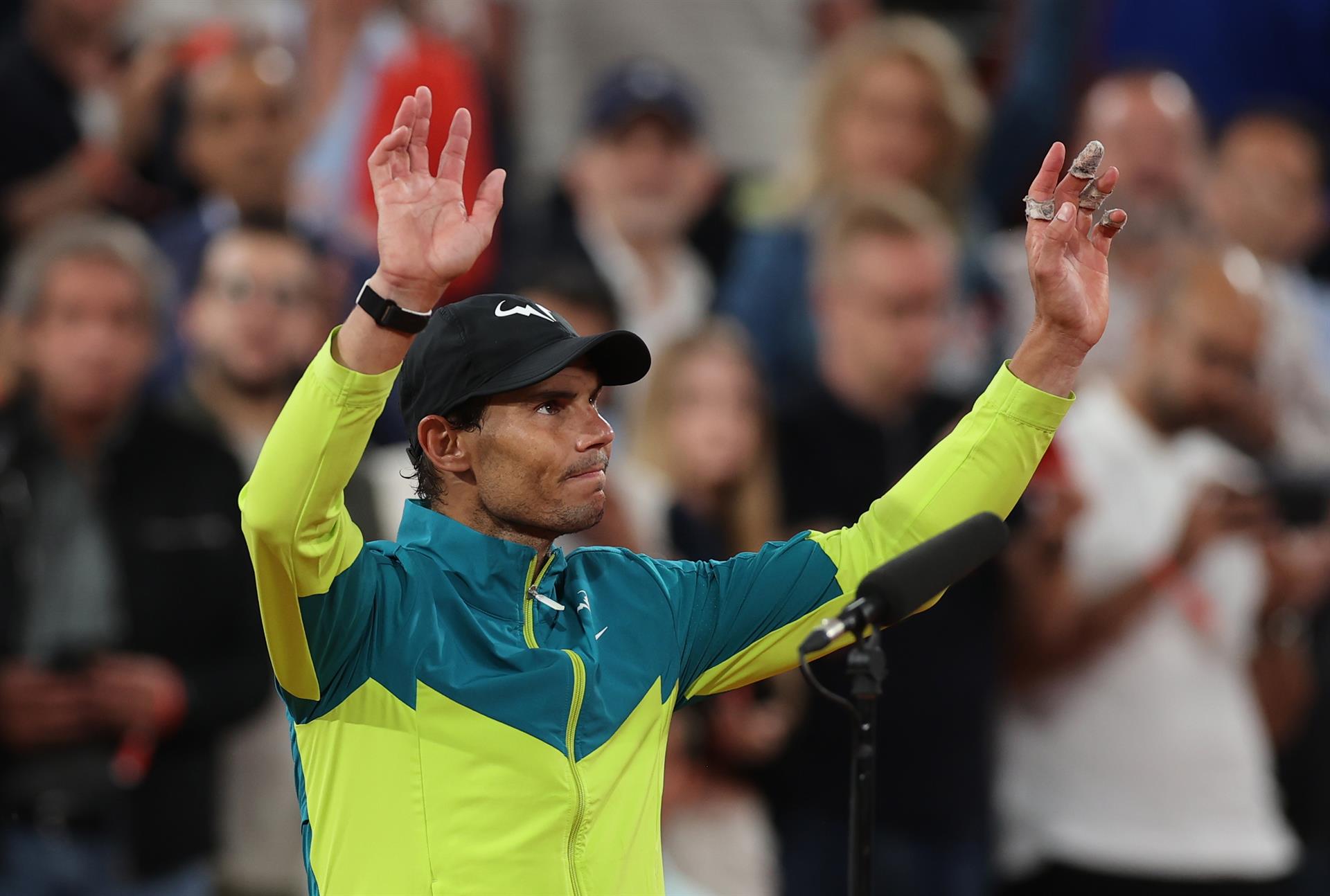 Rafa Nadal: "No sé lo que pasará en el futuro, pero lo voy a seguir intentando" Rafa Nadal: "No sé lo que pasará en el futuro, pero lo voy a seguir intentando"
