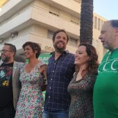 Teresa Rodríguez, José Ignacio García, Lorena Garrón y Ángel Cardiel