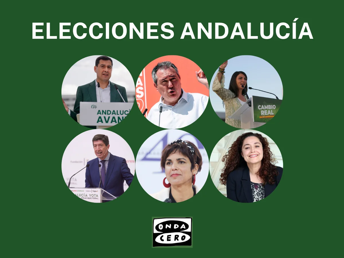 Comiendo virar Contestar el teléfono Estos son los partidos que se presentan a las elecciones en Andalucía:  lista completa de candidaturas | Onda Cero Radio