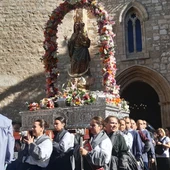 Salida de la Virgen de Alarcos desde San Pedro Salida de la Virgen de Alarcos desde San Pedro