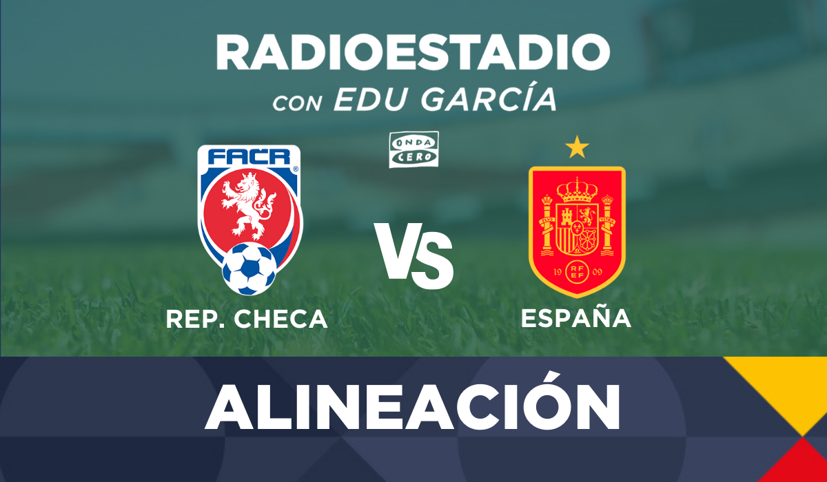 Alineación de España hoy ante la República Checa en la UEFA Nations League Alineación de España hoy ante la República Checa en la UEFA Nations League