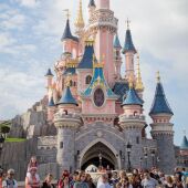 Una imagen de archivo del "Sleeping Beauty Castle" en Disneyland Paris