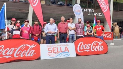 Participantes en el descenso ecol&oacute;gico