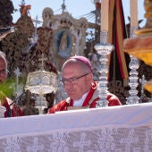 El obispo de Huelva, Santiago Gómez Sierra