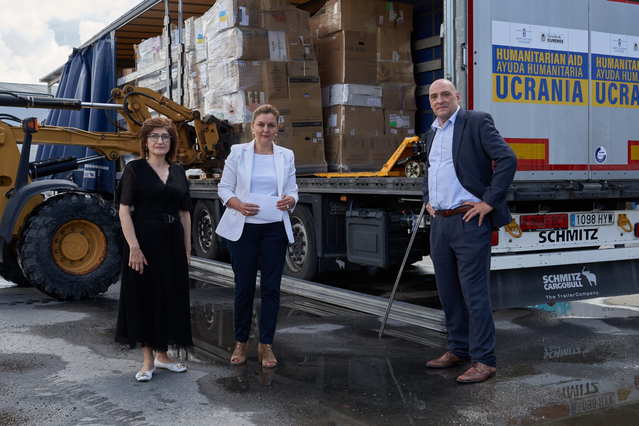 O Concello de Ourense envía axuda humanitaria a Ucraína O Concello de Ourense envía axuda humanitaria a Ucraína