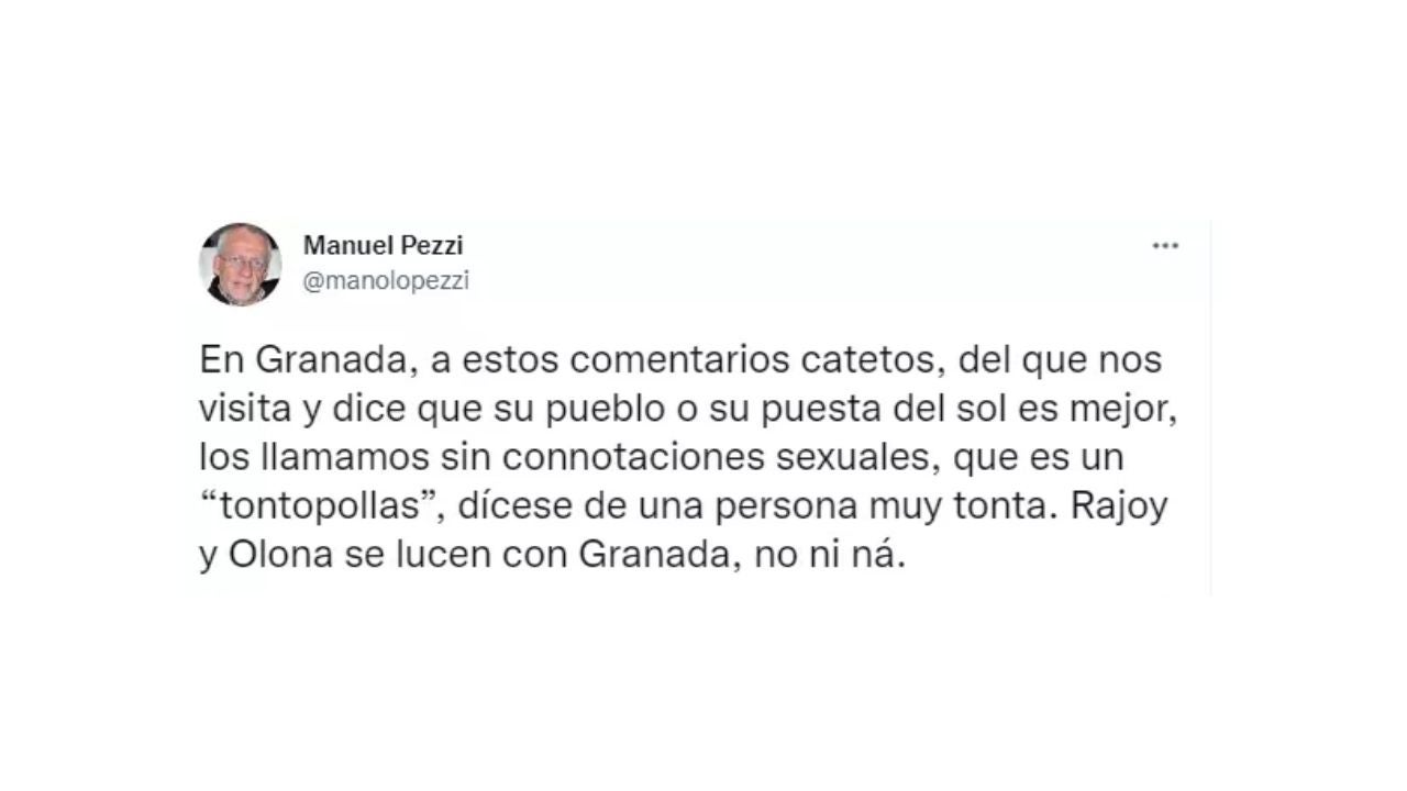 El presidente del PSOE andaluz llama a Feijóo "tontopollas" El presidente del PSOE andaluz llama a Feijóo "tontopollas"