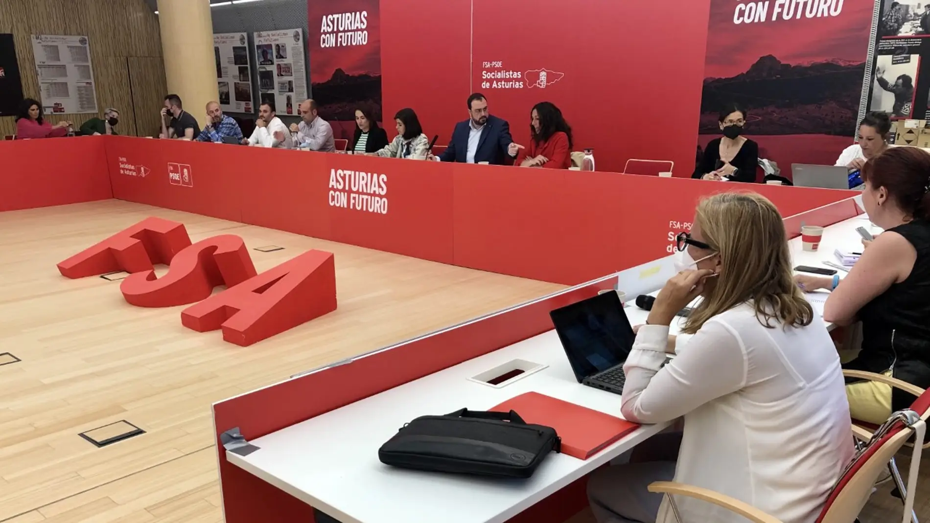 Reunión de la Comisión Ejecutiva de la FSA-PSOE