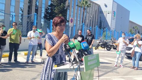 Teresa Rodr&iacute;guez, candidata de Adelante Andaluc&iacute;a