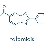 Imagen molécula Tafamidis Imagen molécula Tafamidis