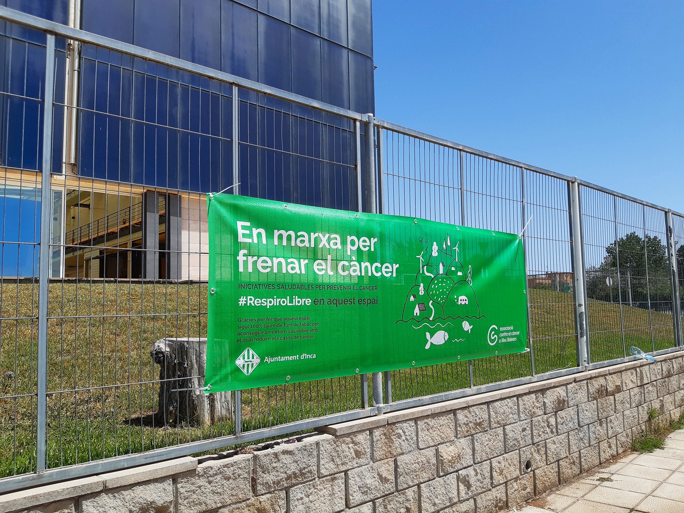 Inca, primer municipio de Mallorca que se suma a la campaña #RespiraLliure de la AECC Inca, primer municipio de Mallorca que se suma a la campaña #RespiraLliure de la AECC