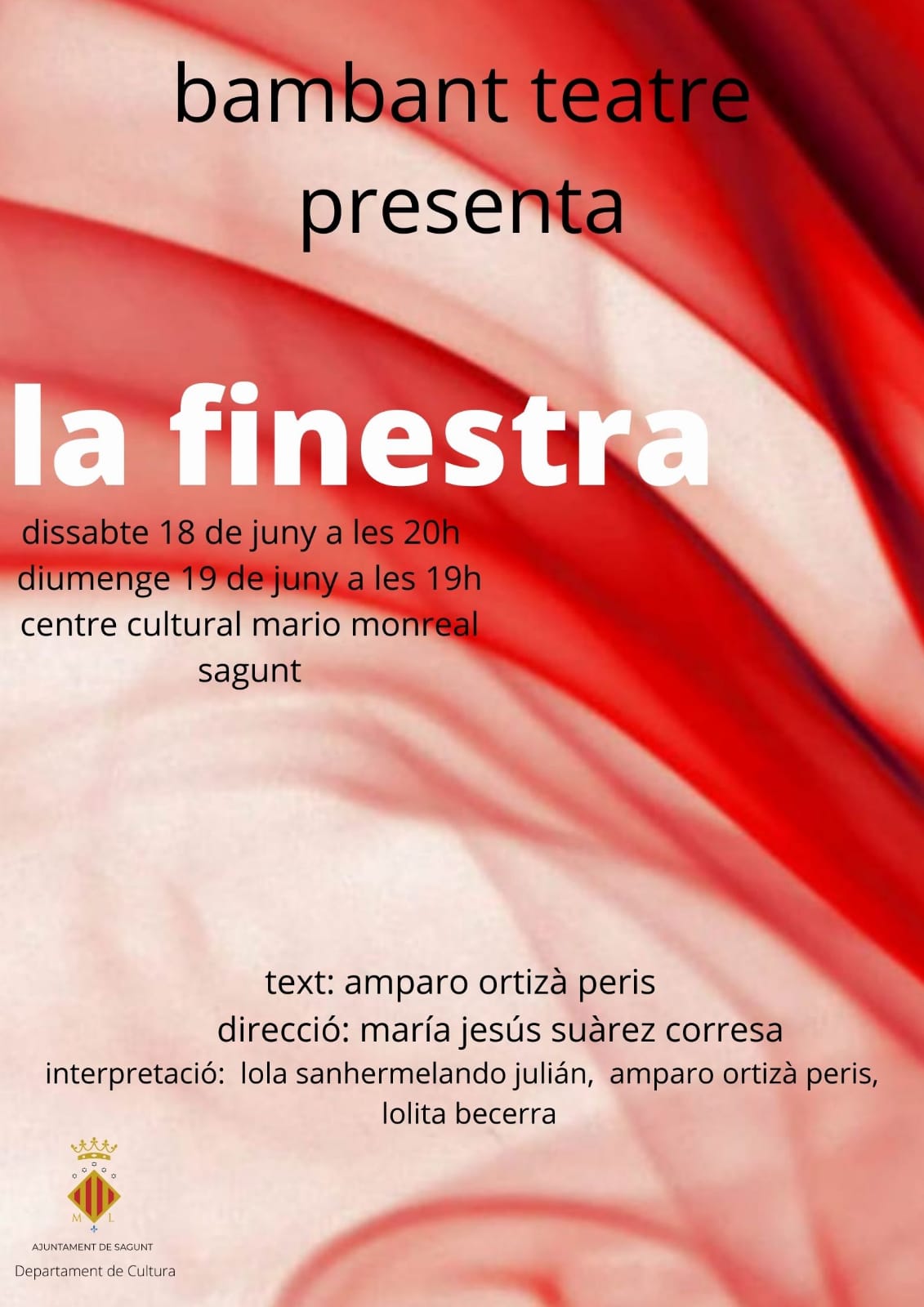 Nace la Bambant Teatre, una nueva compañía de teatro creada por varias mujeres de la comarca Nace la Bambant Teatre, una nueva compañía de teatro creada por varias mujeres de la comarca