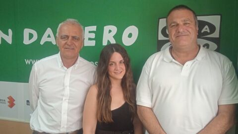 Javier Puebla, Tamara Ma&ntilde;as y Alejandro Sarabia