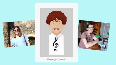 Detalles del Homenaje a Merce Otero Detalles del Homenaje a Merce Otero