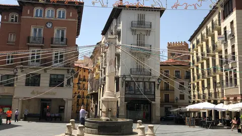 La Plaza del Torico en Teruel La Plaza del Torico en Teruel
