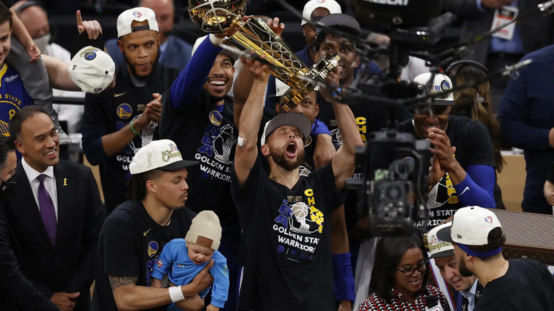 Los Golden State Warriors se proclaman campeones de la NBA