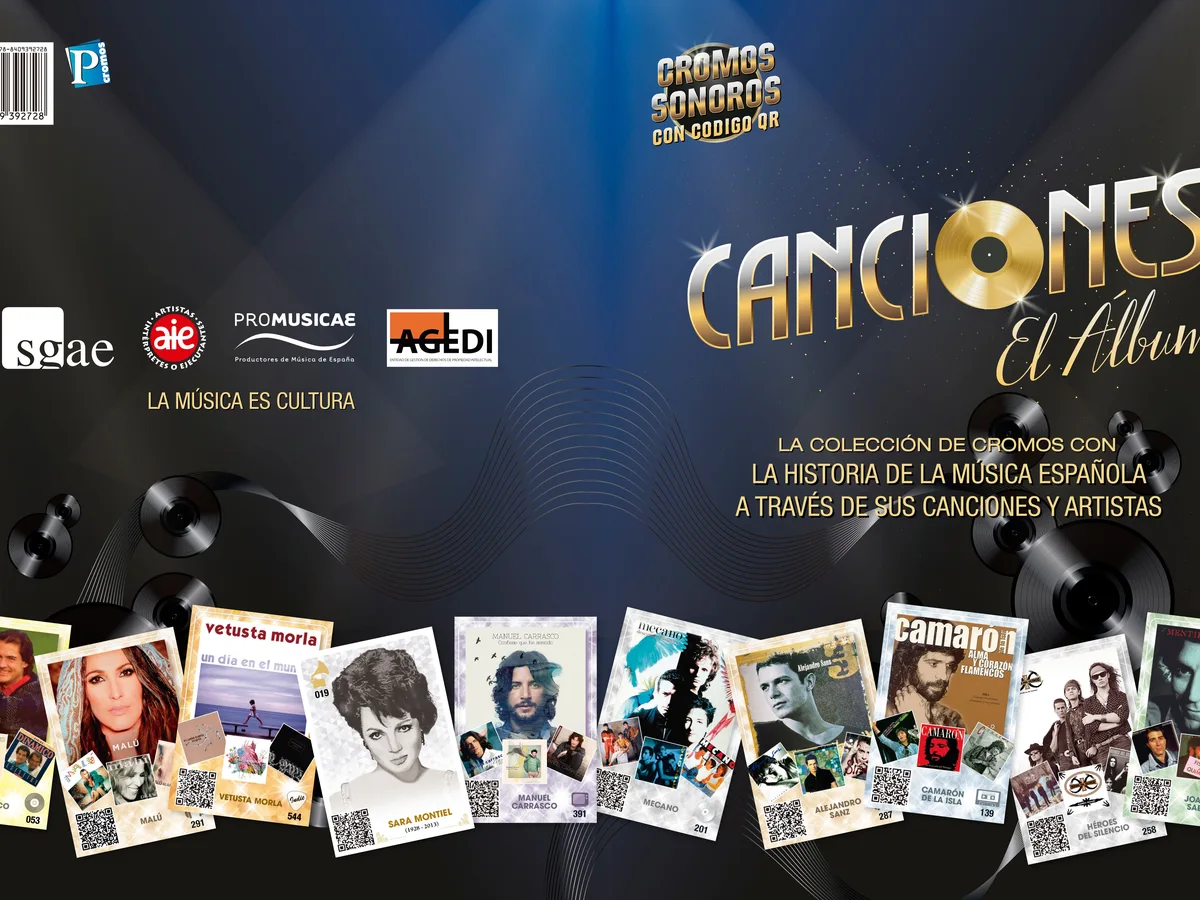 CANCIONES “El Álbum” es primera colección de cromos sobre la Historia la Española través de sus grandes éxitos e intérpretes | Onda Cero Radio