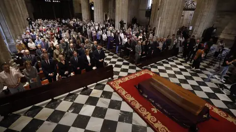 Funeral por el eterno descanso del arzobispo emérito de Oviedo, monseñor Gabino Díaz Merchán. - JORGE PETEIRO - EUROPA PRESS