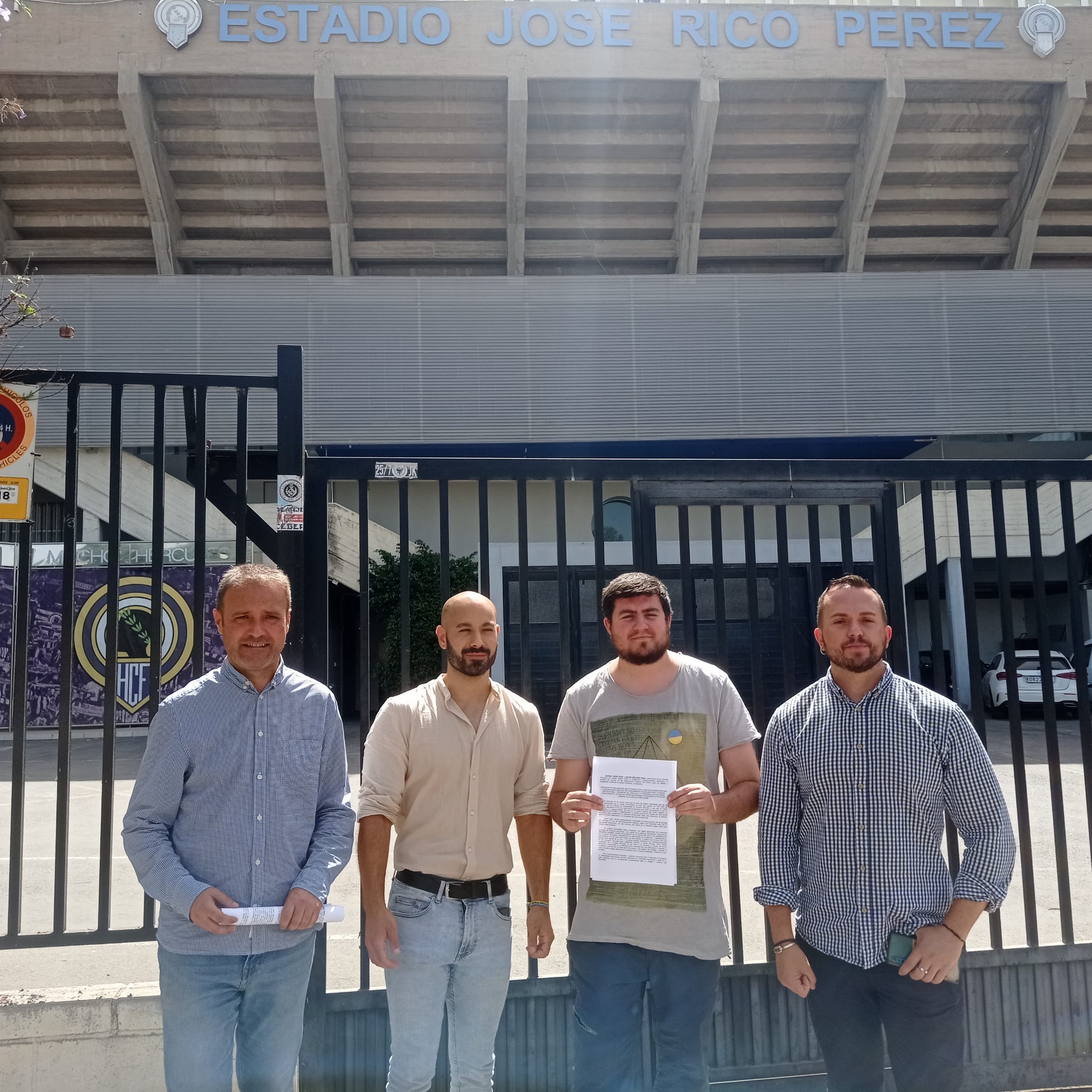 Compromís y Podemos, contra la gestión de Ortiz en el Hércules Compromís y Podemos, contra la gestión de Ortiz en el Hércules