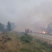 Incendio de la sierra de la Culebra