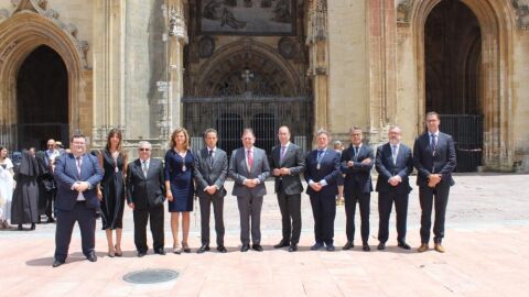 Concejales de Oviedo en el Corpus