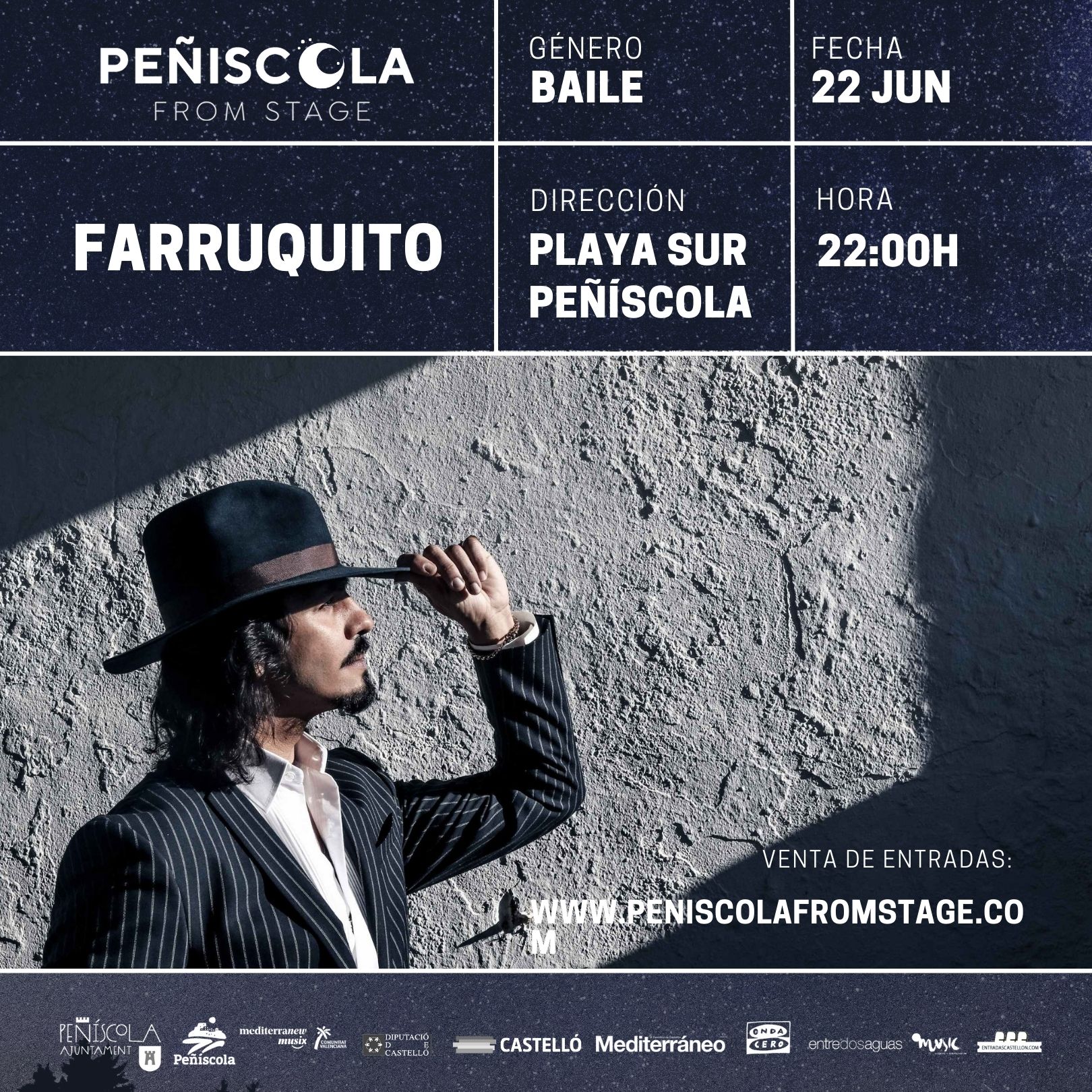 Peñíscola From Stage: Farruquito abre el telón Peñíscola From Stage: Farruquito abre el telón