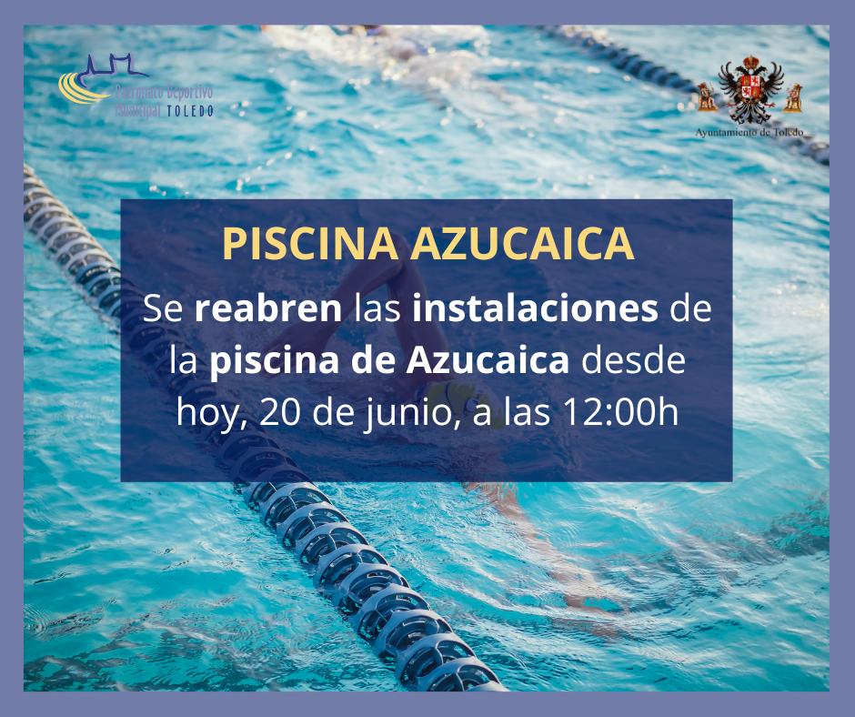 La piscina de Azucaica reabre este lunes en su horario habitual La piscina de Azucaica reabre este lunes en su horario habitual
