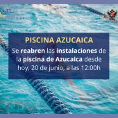 Reabre la piscina de Azucaica (Toledo)