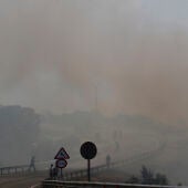 Cortadas ocho carreteras de la red secundaria de Navarra por los incendios 