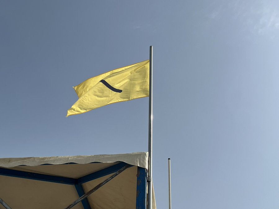 Las banderas de las playas para personas daltónicas y el Caixa Fórum en dos de tres Las banderas de las playas para personas daltónicas y el Caixa Fórum en dos de tres